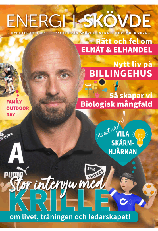Kundtidning, Energi i Skövde 2024 Omslag