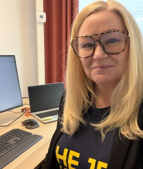 Desirée Amby, hållbarhetsansvarig på Skövde Energi